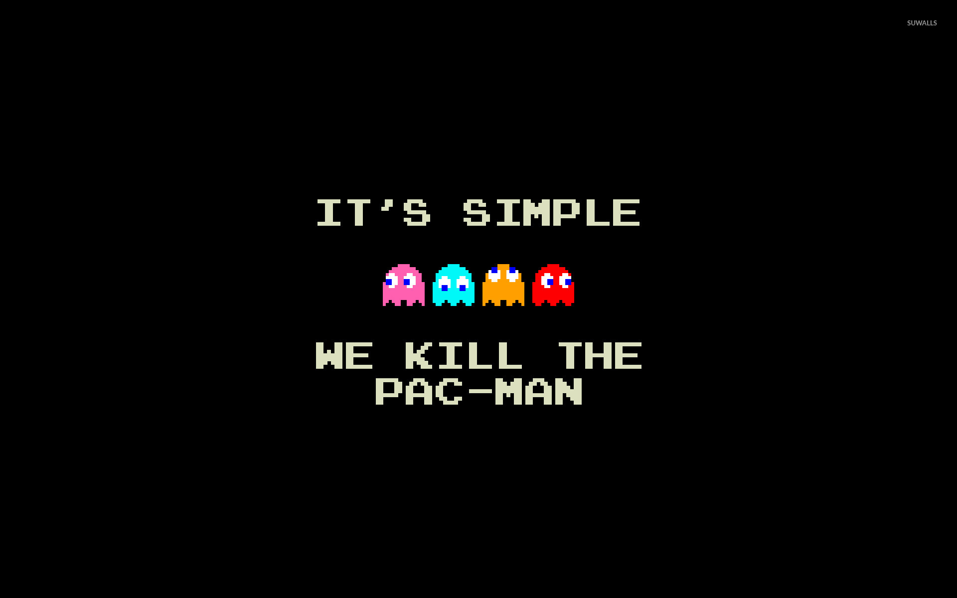 Pac Man Ghosts Wallpaper Game