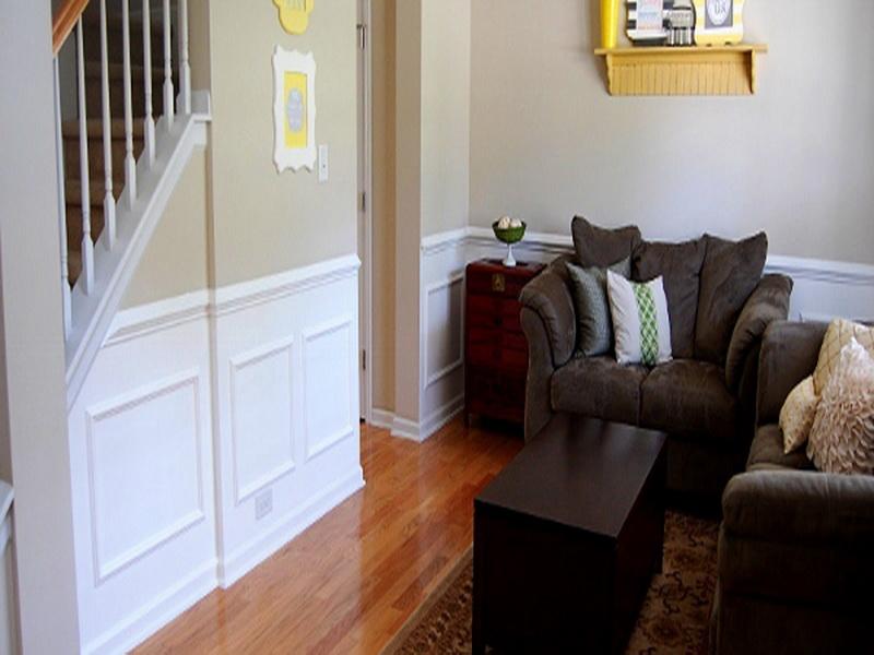 To Install Faux Wainscoting Wallpaper Diy