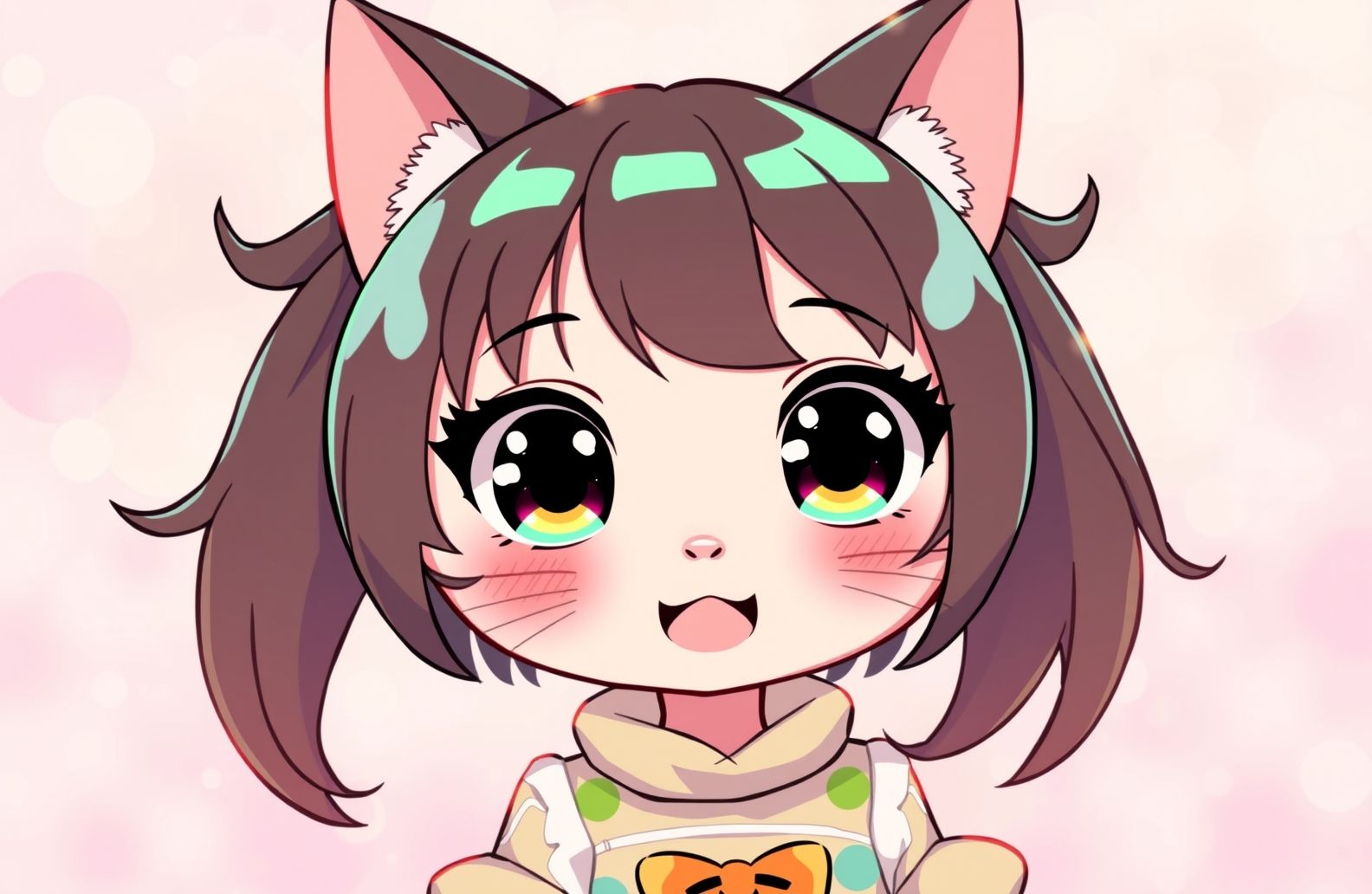 Anime Cat Girl Wallpaper