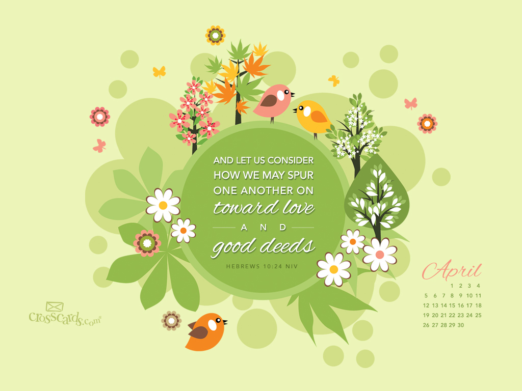 Good Deeds Desktop Calendar Monthly Calendars Wallpaper