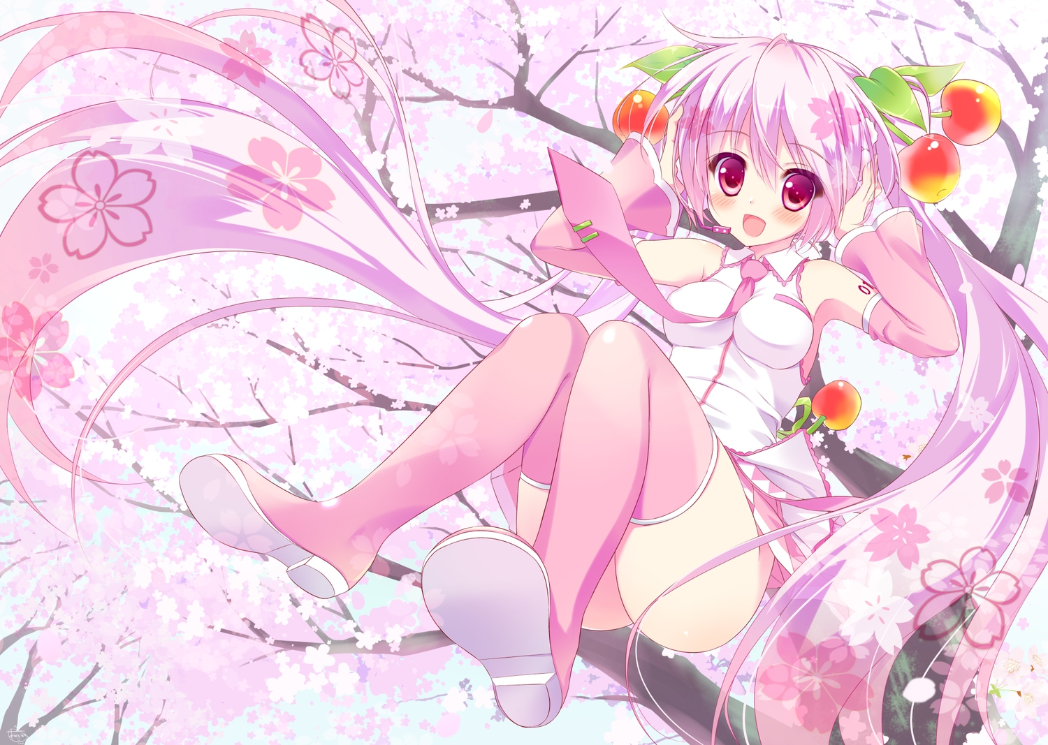 Especial Sakura Miku Miku de los Cerezos Chap0p0t3