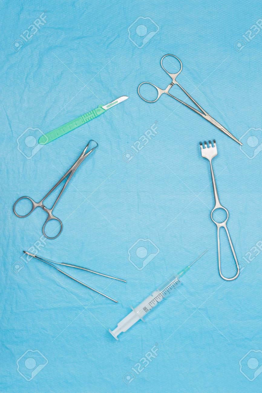 Medical Surgery Background With Copy Space Stock Photo Picture