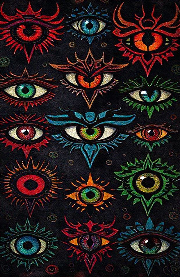 Evil Eyes Wallpaper