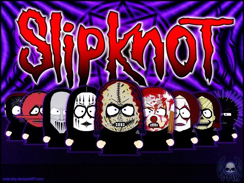 Slipknot South Park Version Wallpaper
