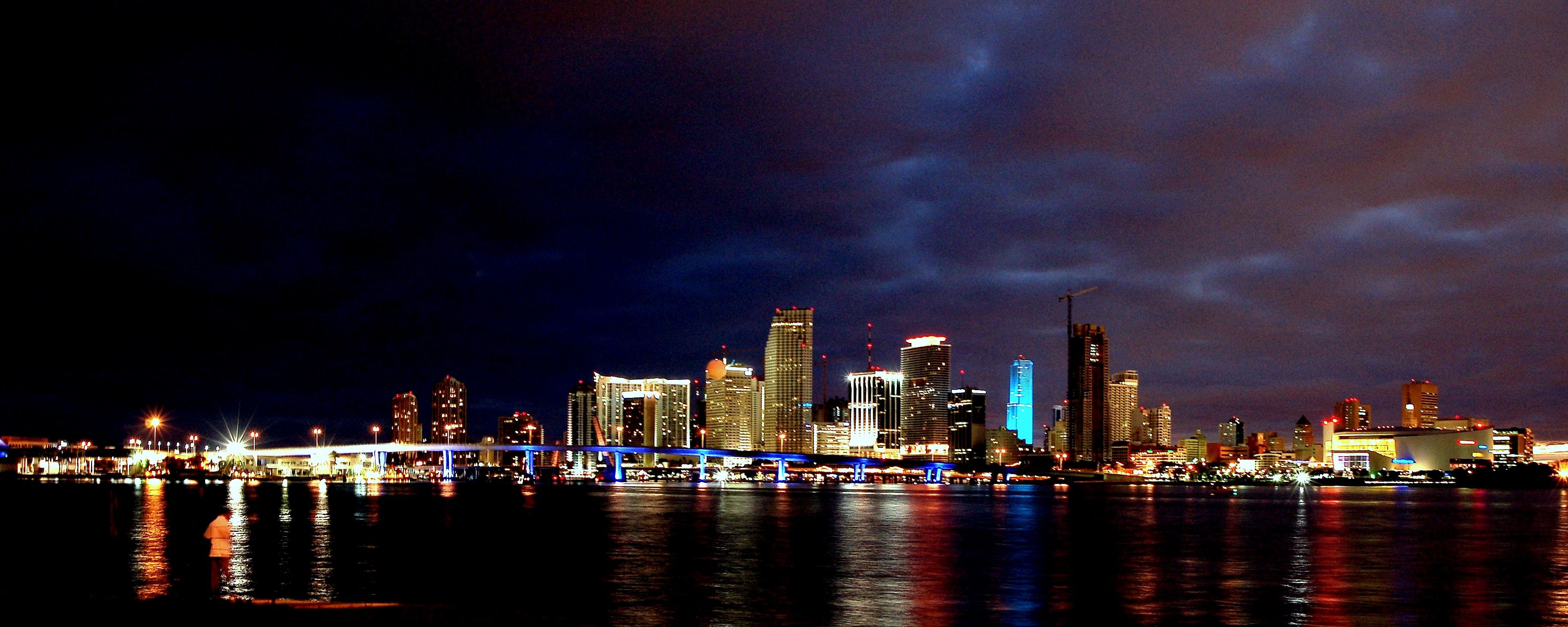 Miami Skyline Wallpaper