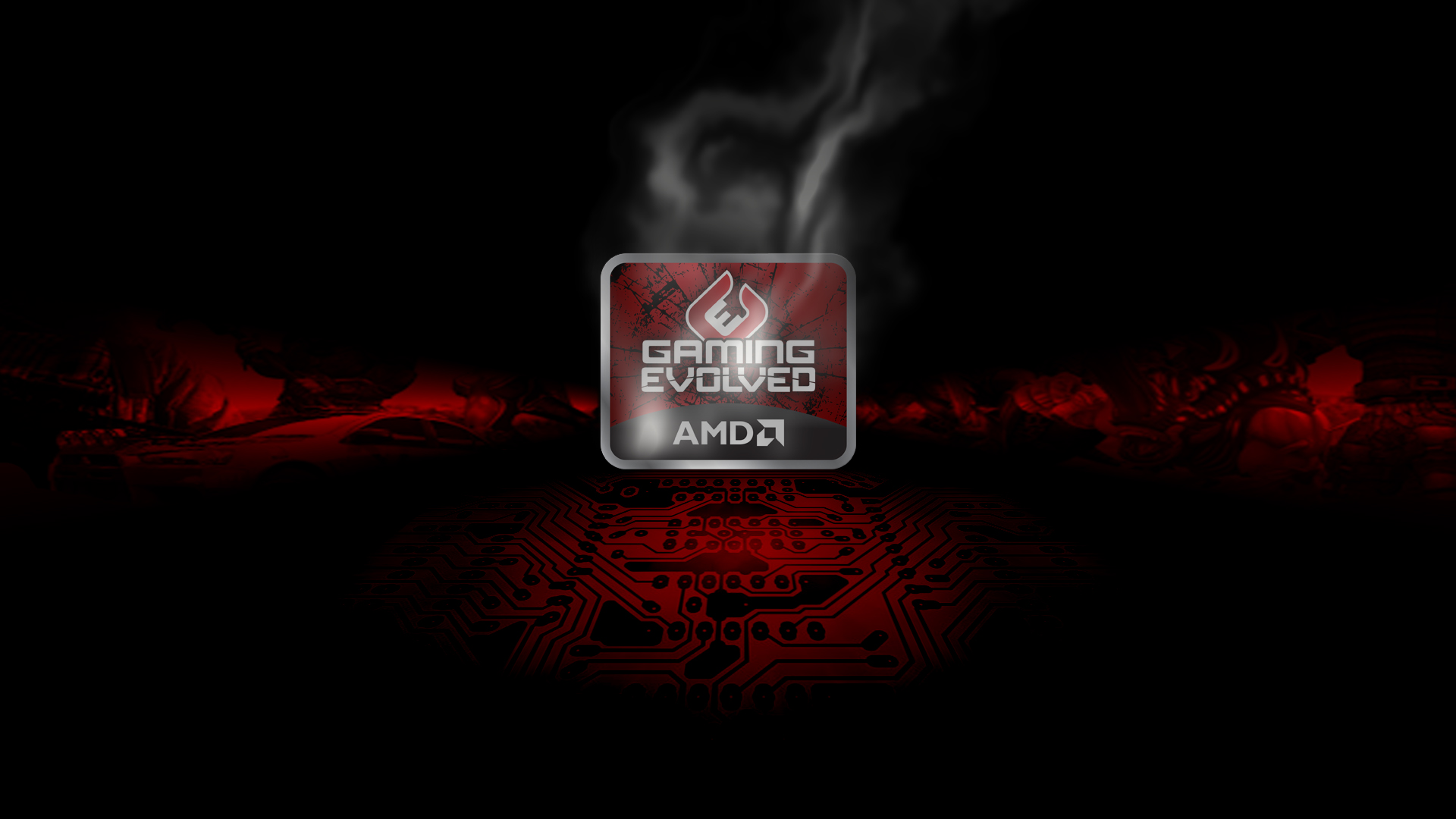 Amd Smoke Wallpaper