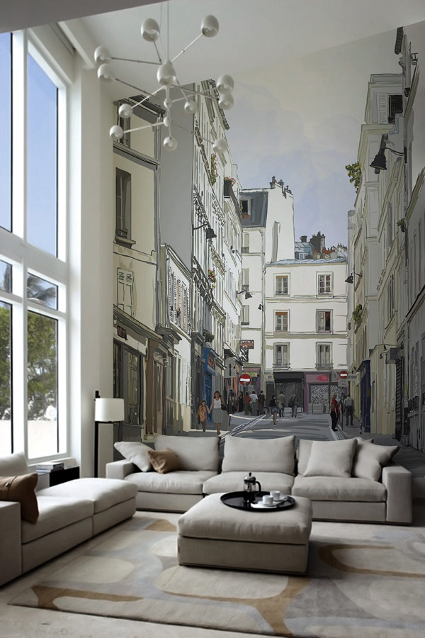 To Modern Interiors City Never Sleeps Wall Murals By Pixers