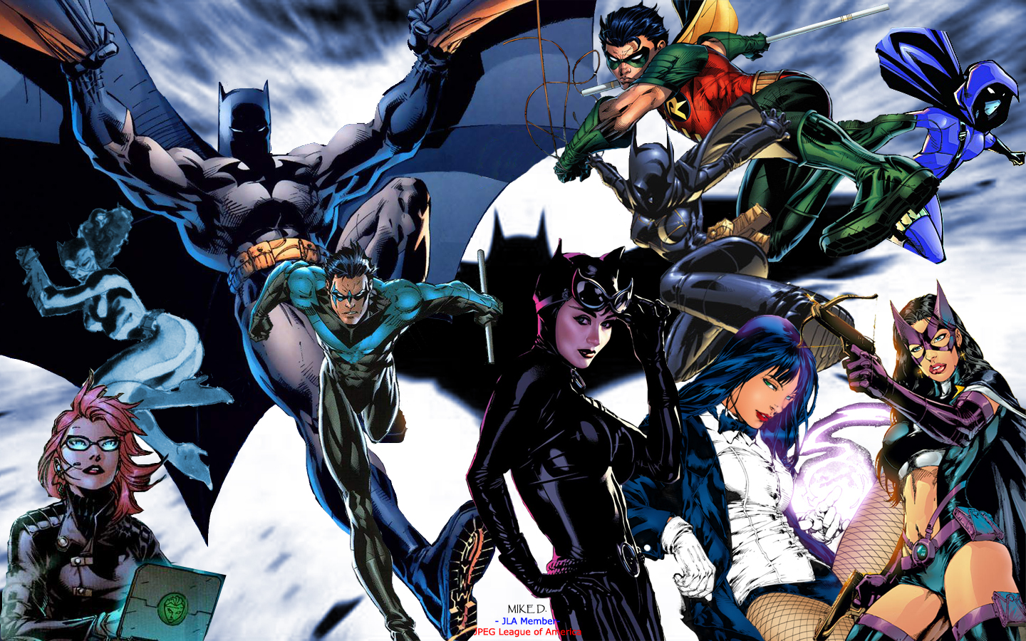 Batman Family Wallpaper By Xionice