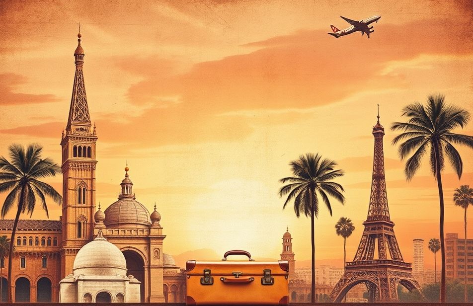 Travel Retro Wallpaper