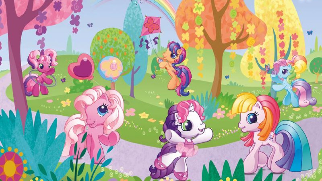 Ponyville My Little Pony G3 Art HD Wallpaper