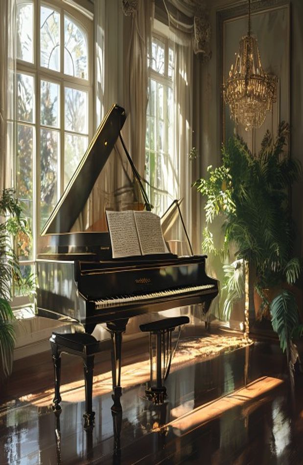 Grand Piano Wallpaper