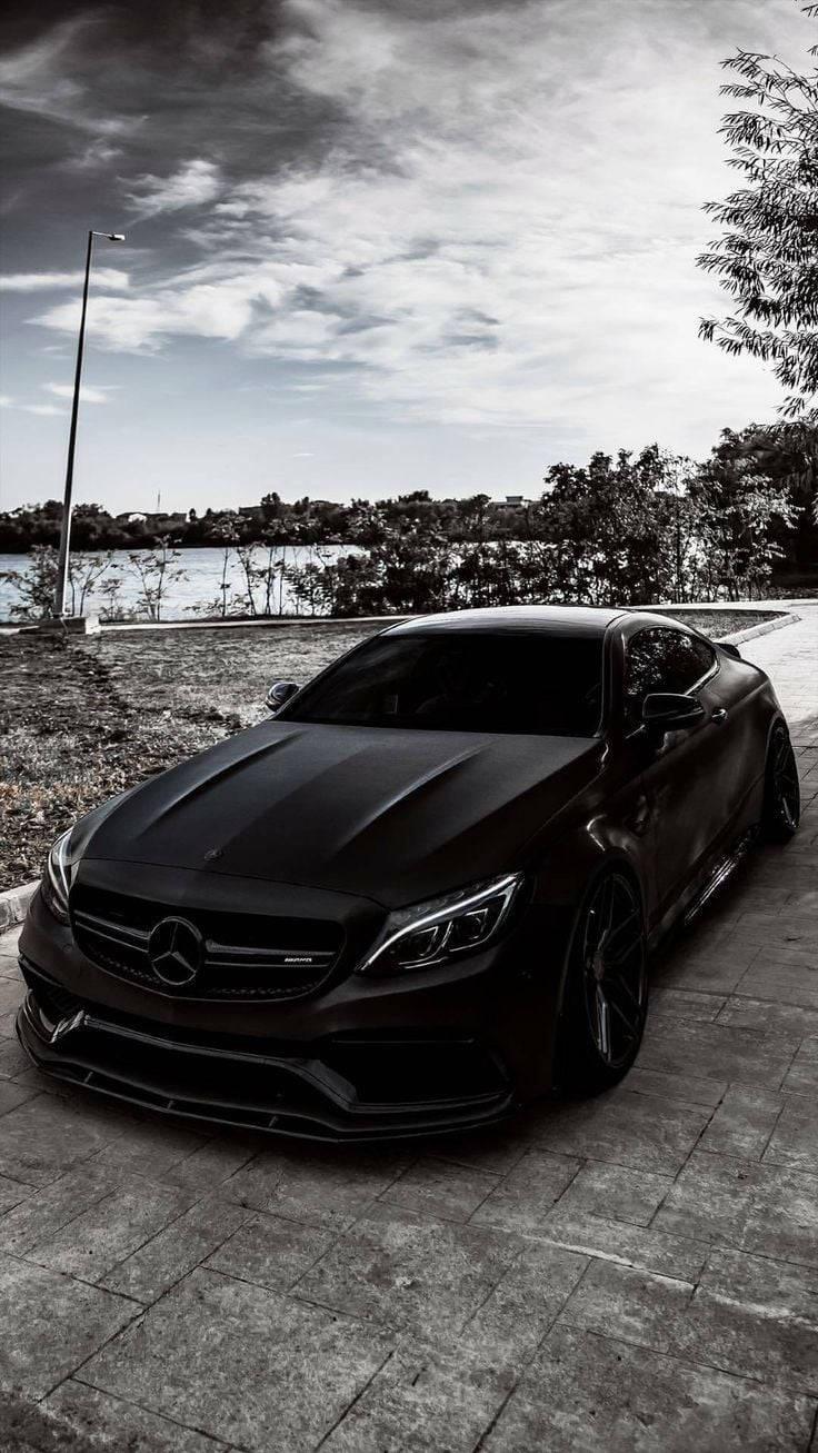 Matte Black Mercedes Benz Amg Wallpaper