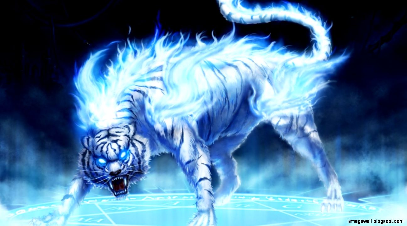 Anime Tiger HD Wallpaper Mega