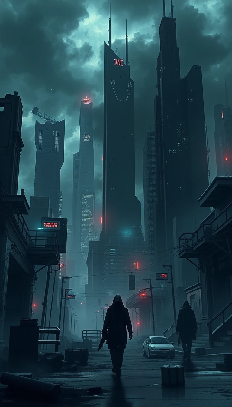Dystopian Phone Wallpaper
