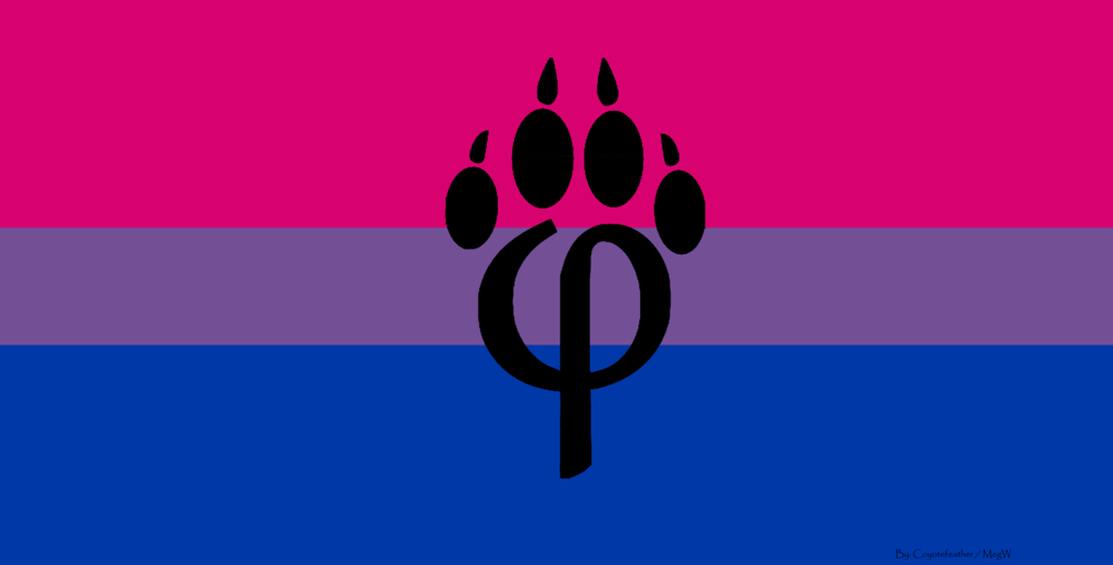 Bi Pride Furry pride Wallpaper by Thepantybandit on