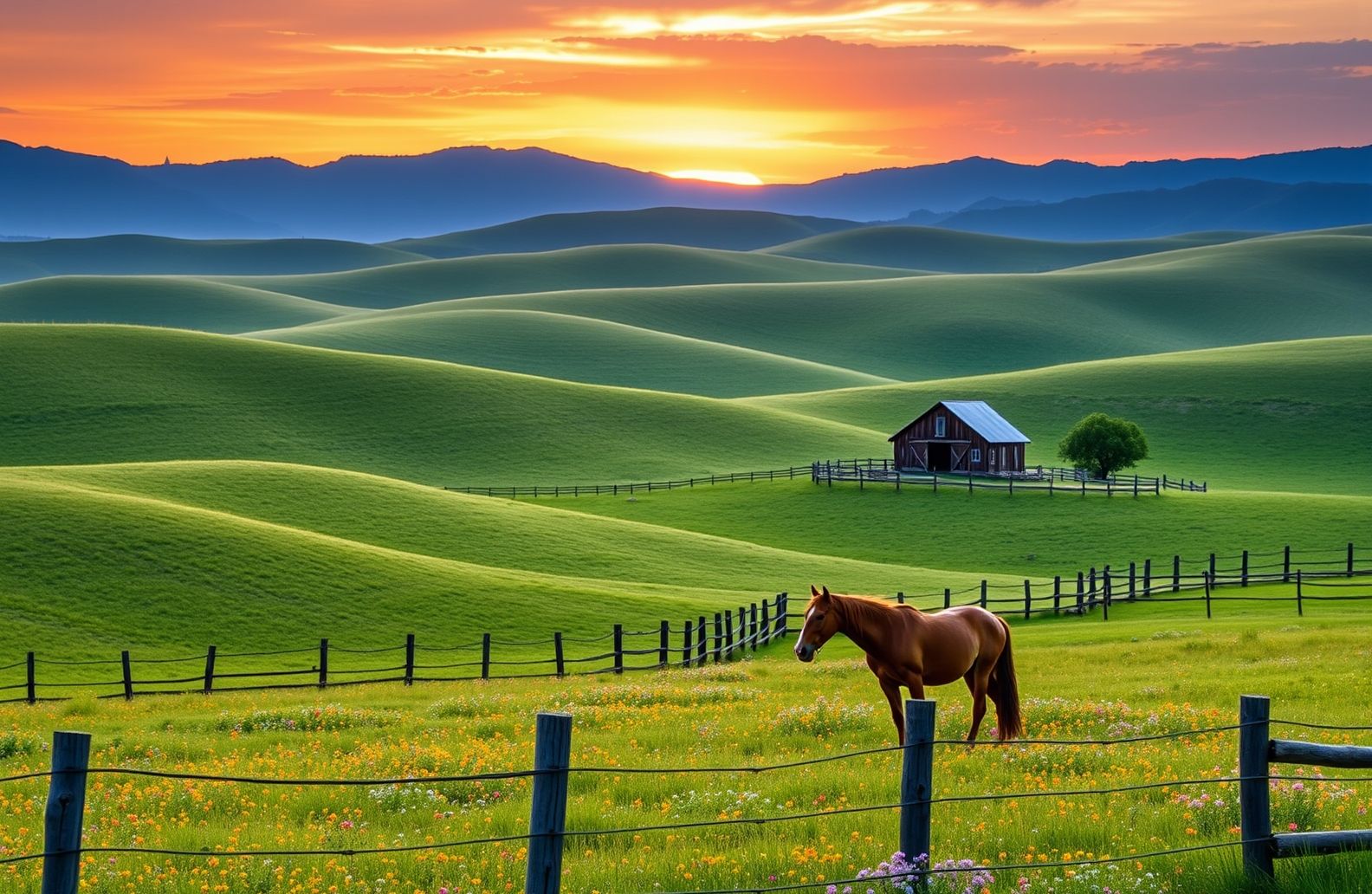 Country Western Wallpaper