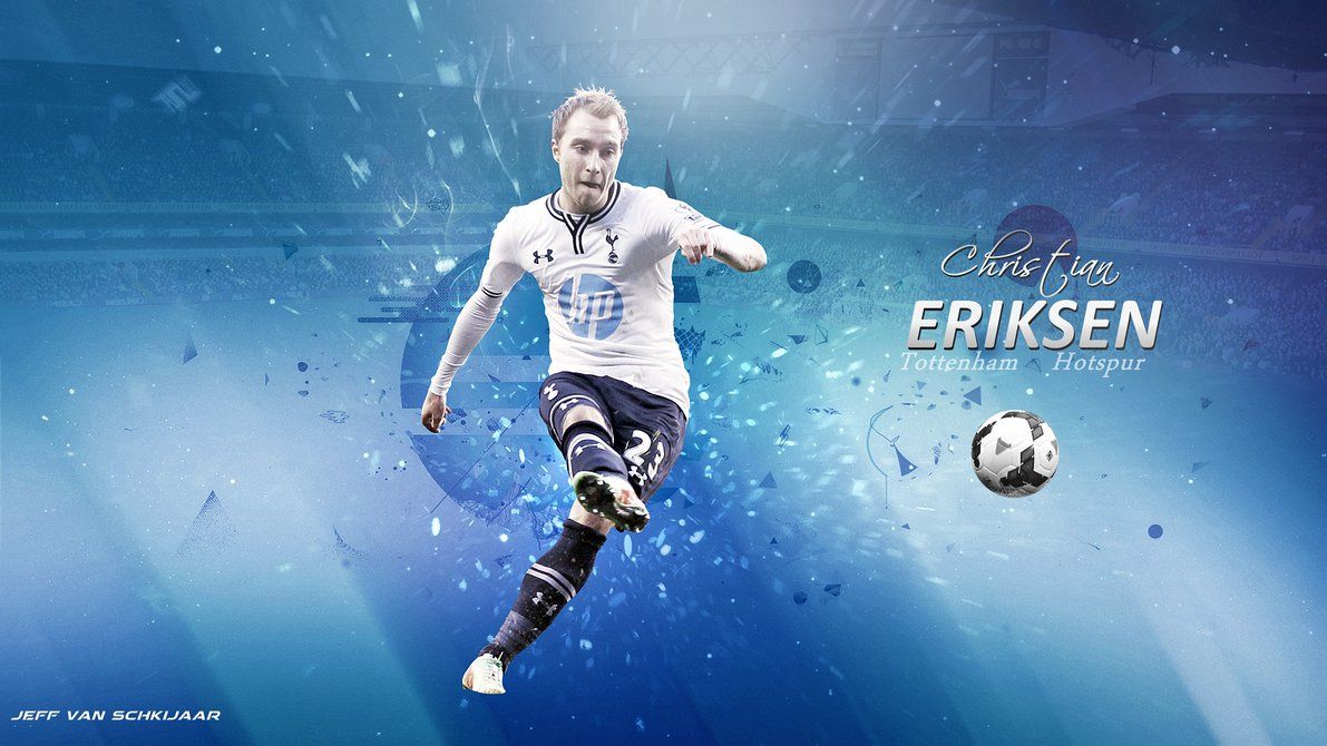 Christian Eriksen Tottenham Hotspur Wallpaper By