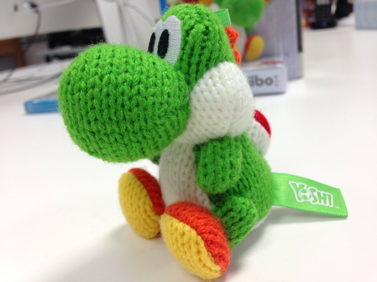 Gallery The Yarn Yoshi Amiibo Is So Cute And Cuddly It Hurts