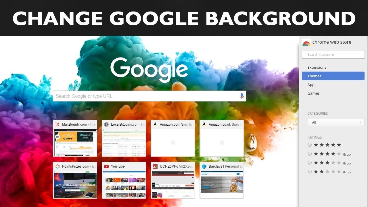 How To Change Google Background Updateusnow