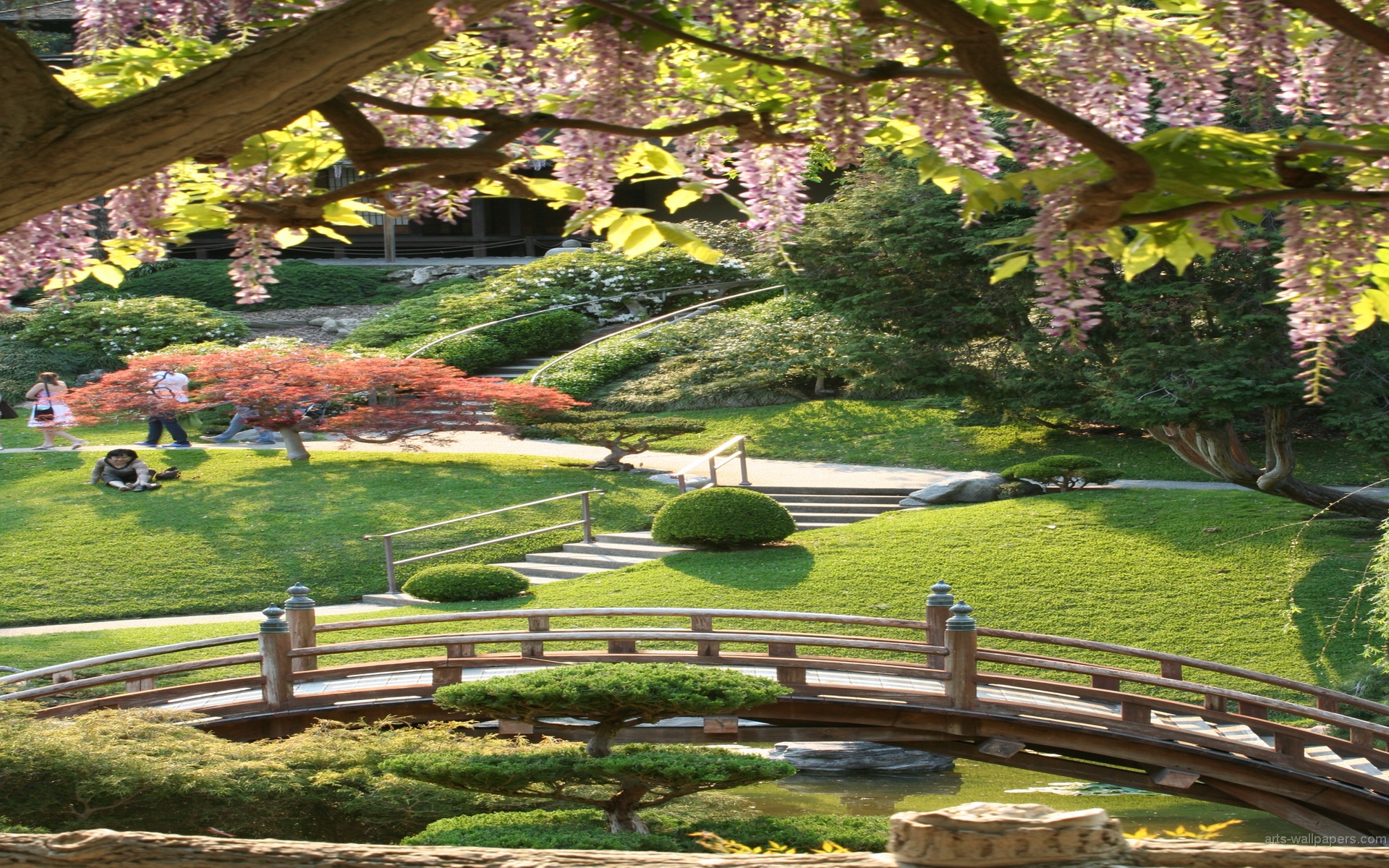 Pics Photos   Japanese Garden Desktop Wallpaper