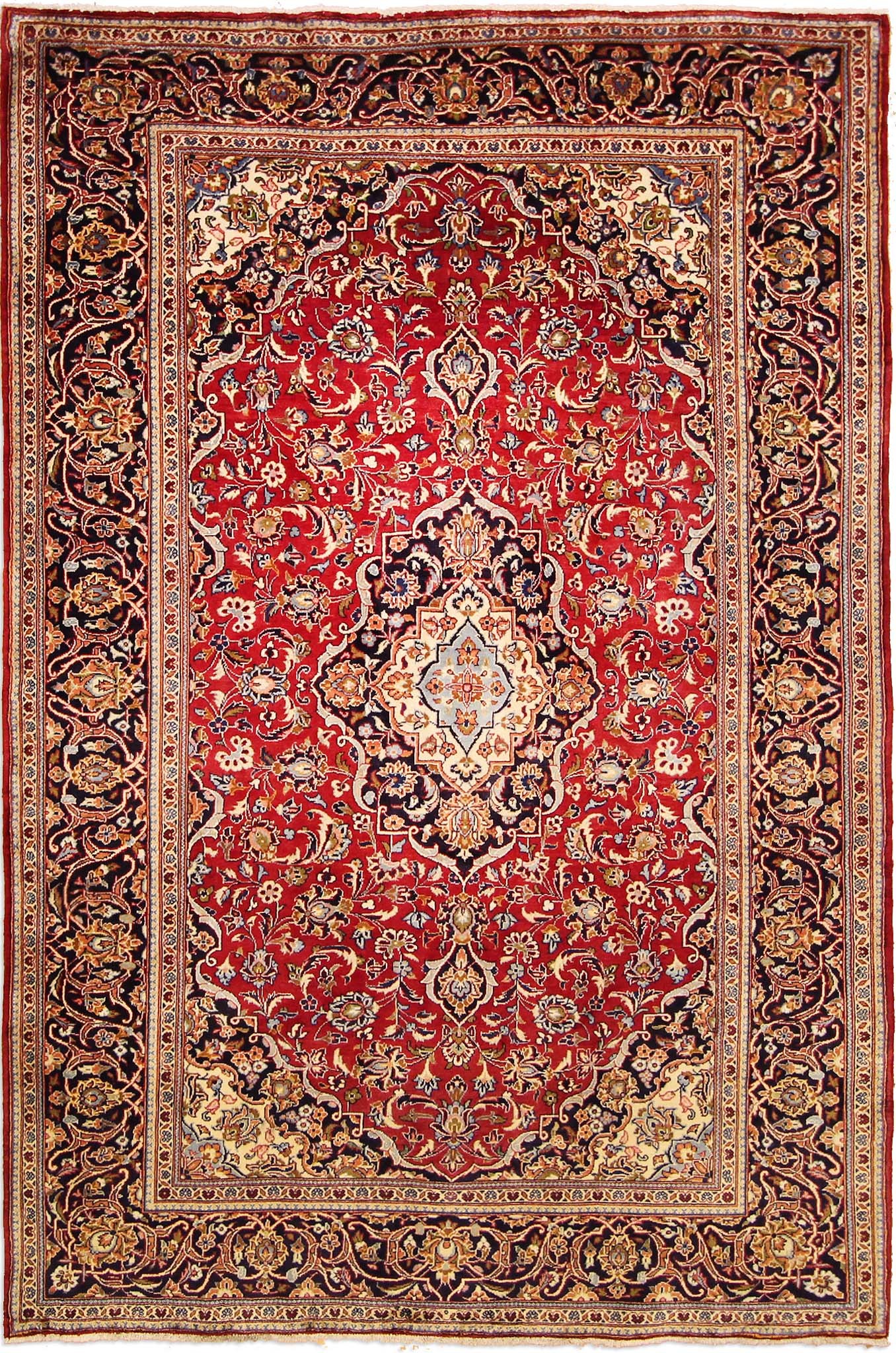 An Authentic Persian Rug Is A Handmade Carpet That Either Knotted