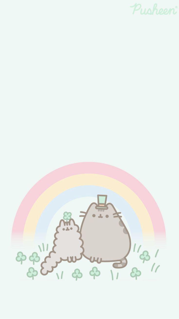 Pusheen The Cat iPhone Wallpaper Hello Kitty Drawing