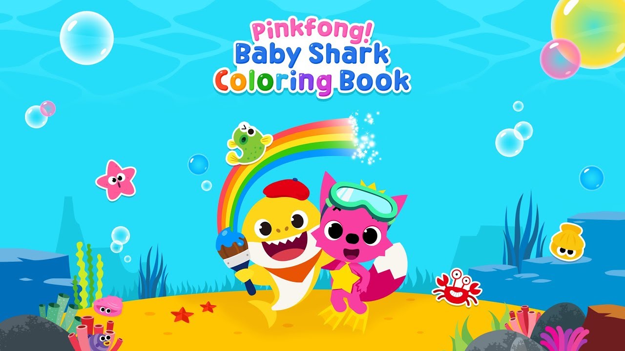 App Trailer Pinkfong Baby Shark Coloring Book