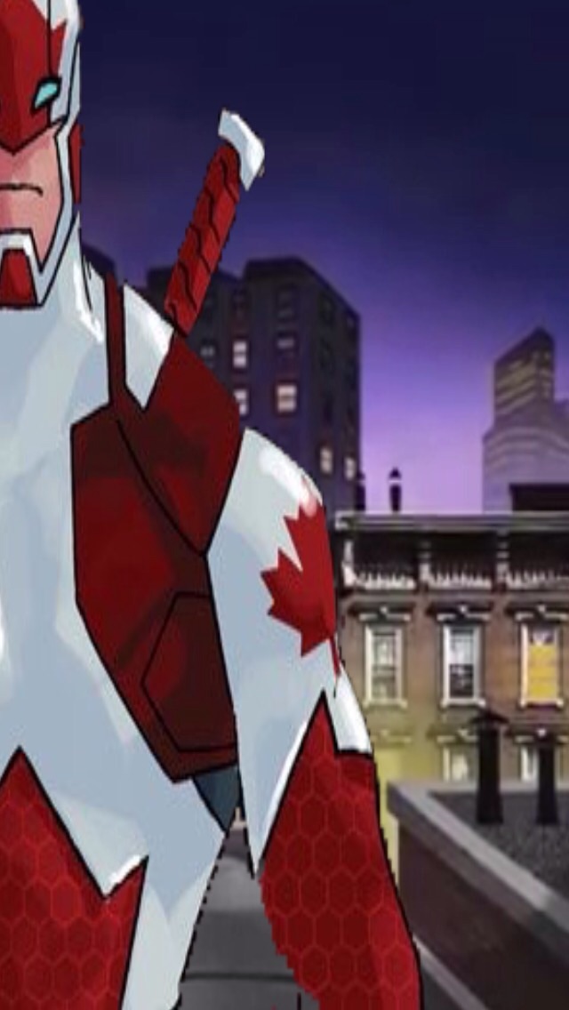 Captain Canuck City iPhone Wallpaper By Canadianpeacemaker On
