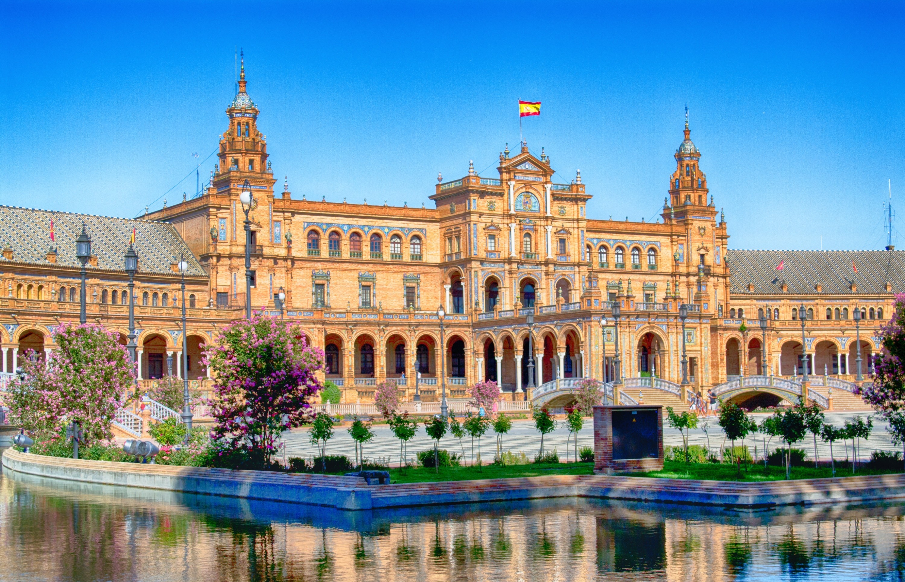 Plaza De Espa A HD Wallpaper Background Image Id