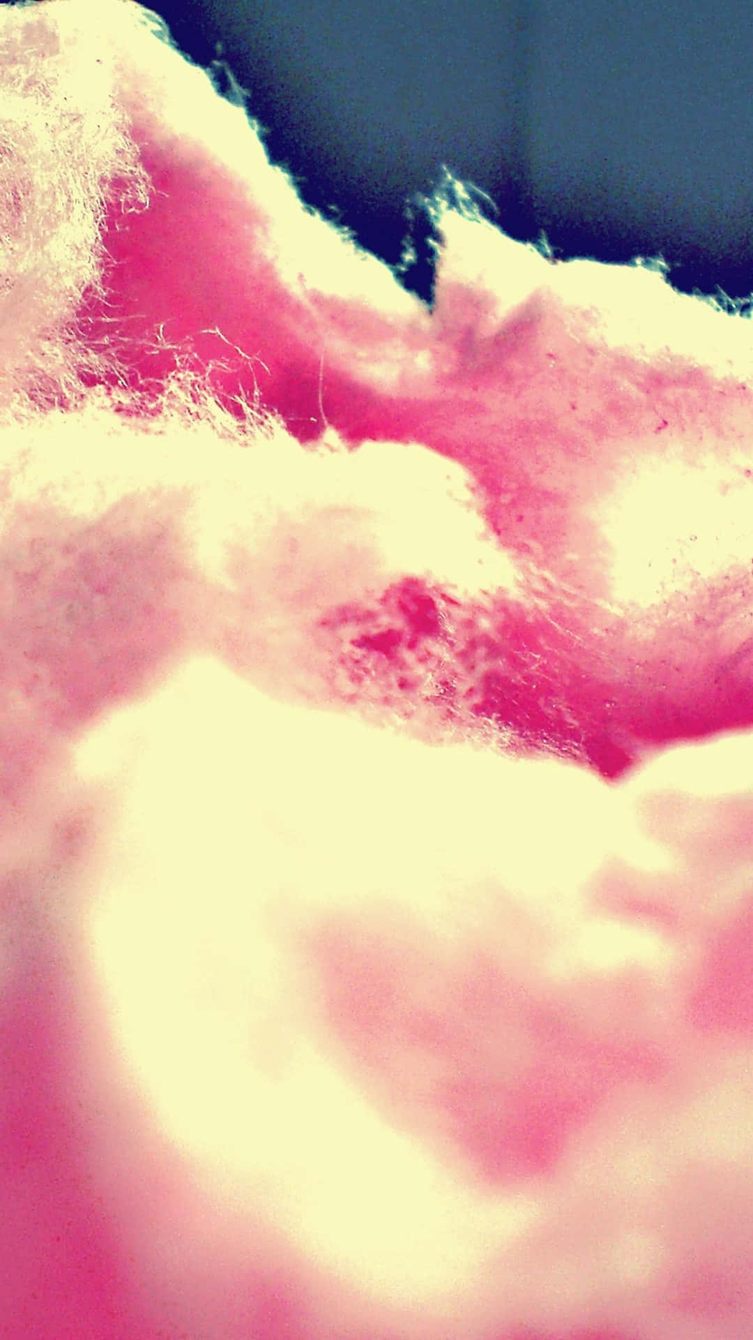 Taste The Sweet Flavor Of Pink Cotton Candy Wallpaper