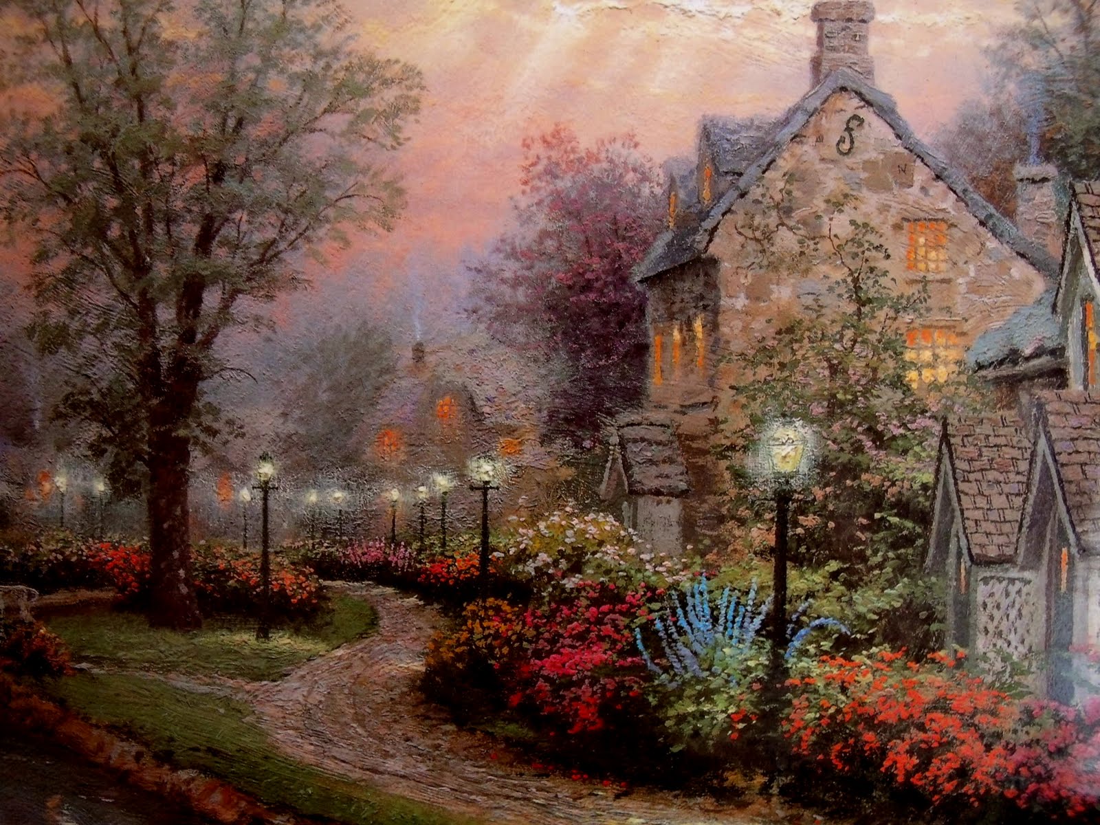 Thomas Kinkade Fall Wallpaper WallpaperSafari   Tl41iI 