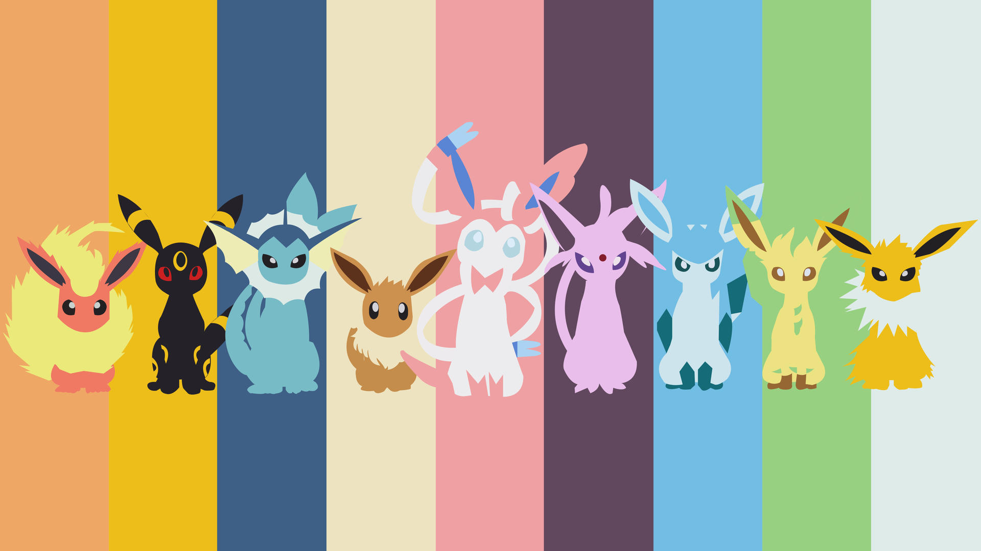 Eeveelution Wallpaper X By Mexicoknight