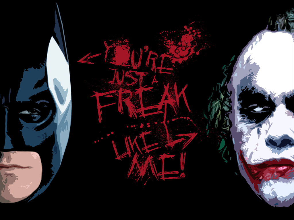 Batman vs joker wallpaper   SF Wallpaper 1024x768