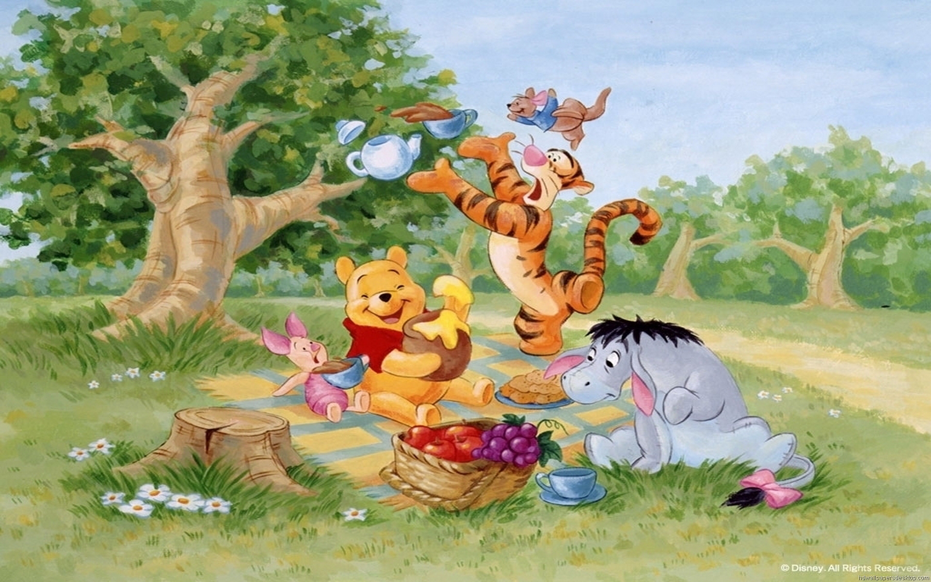 Disney Winnie The Pooh Desktop Wallpaper Car Pictures