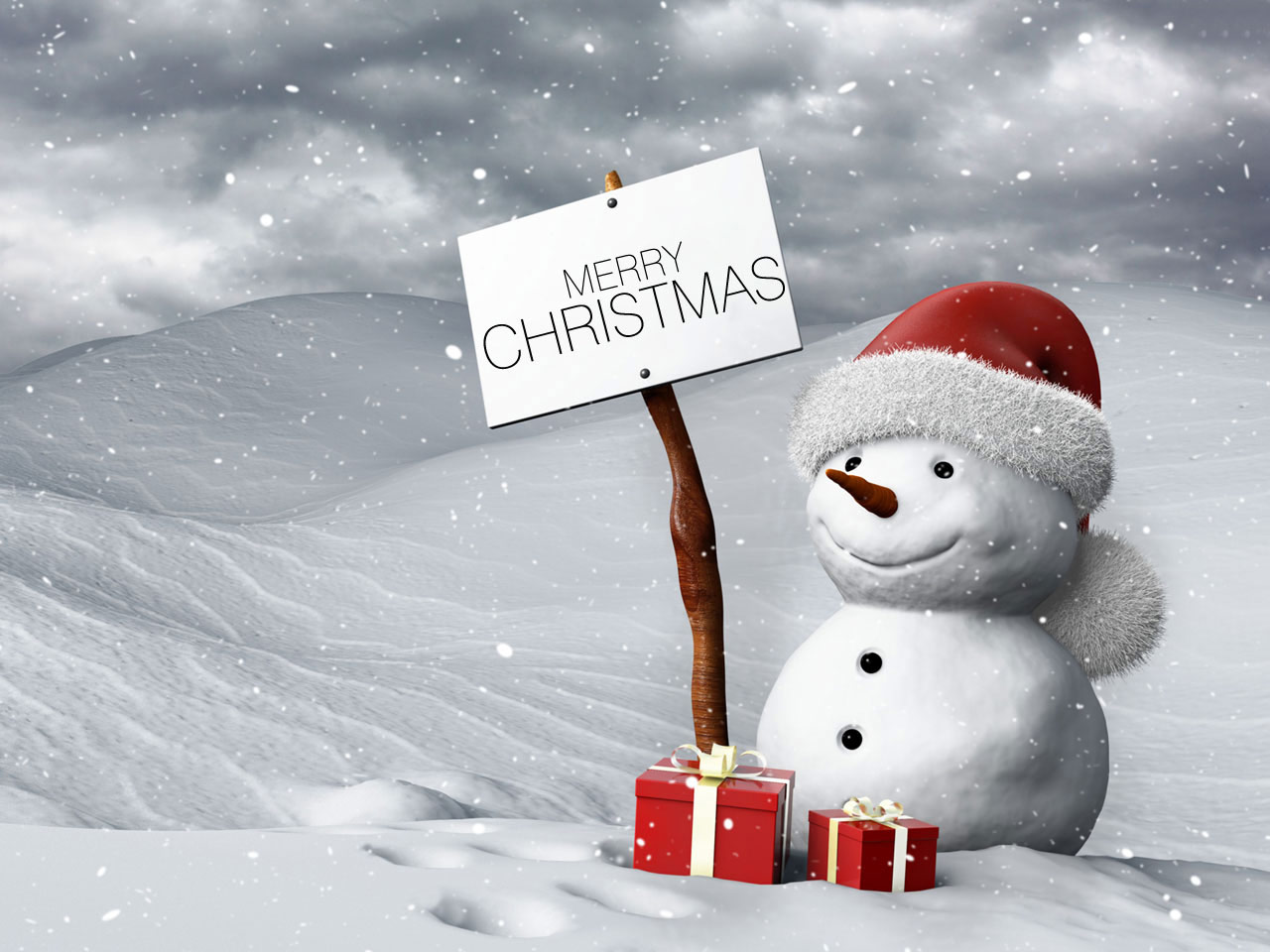 Pretty Christmas Background Wallpaper Image