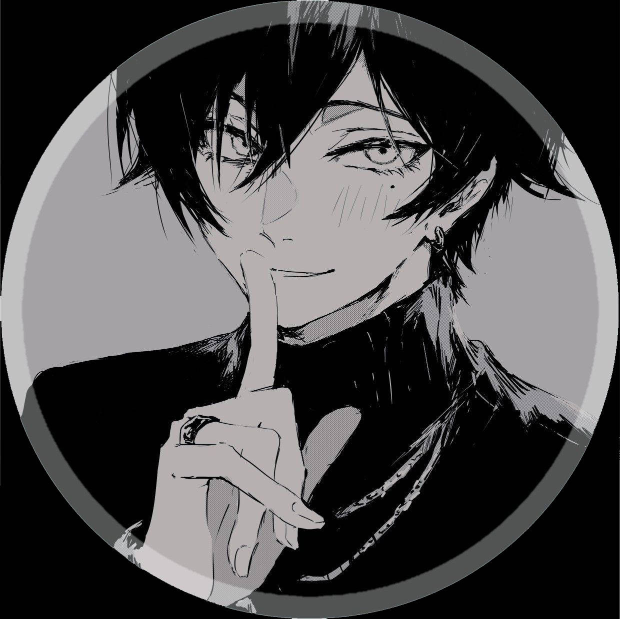 Aesthetic Anime Boy Icon Wallpaper