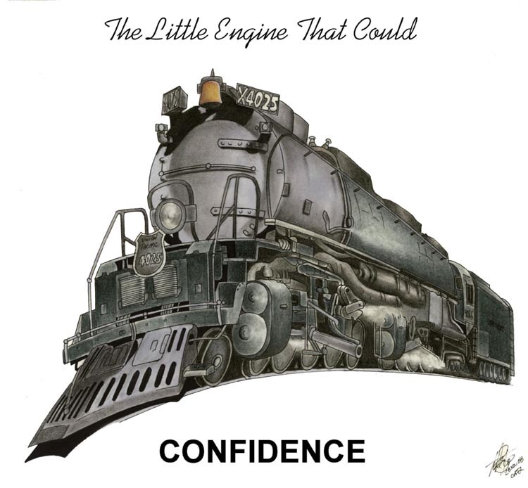 Union Pacific Big Boy Cartoon By Lyle462
