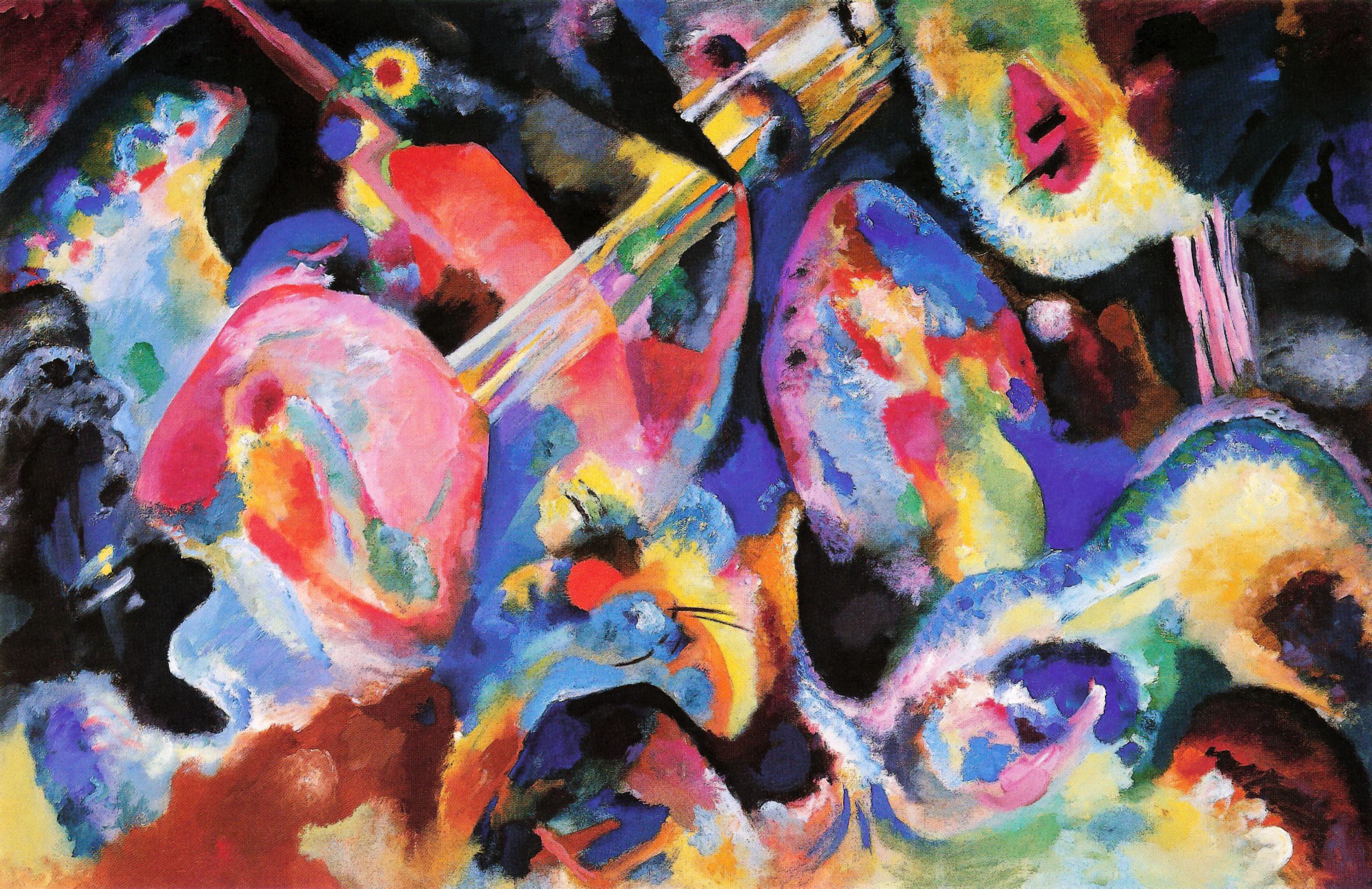 Wassily Kandinsky HD Wallpaper Color Palette Tags