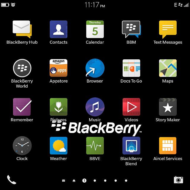 Simple Dark Theme Blackberry Logo Wallpaper For Passport