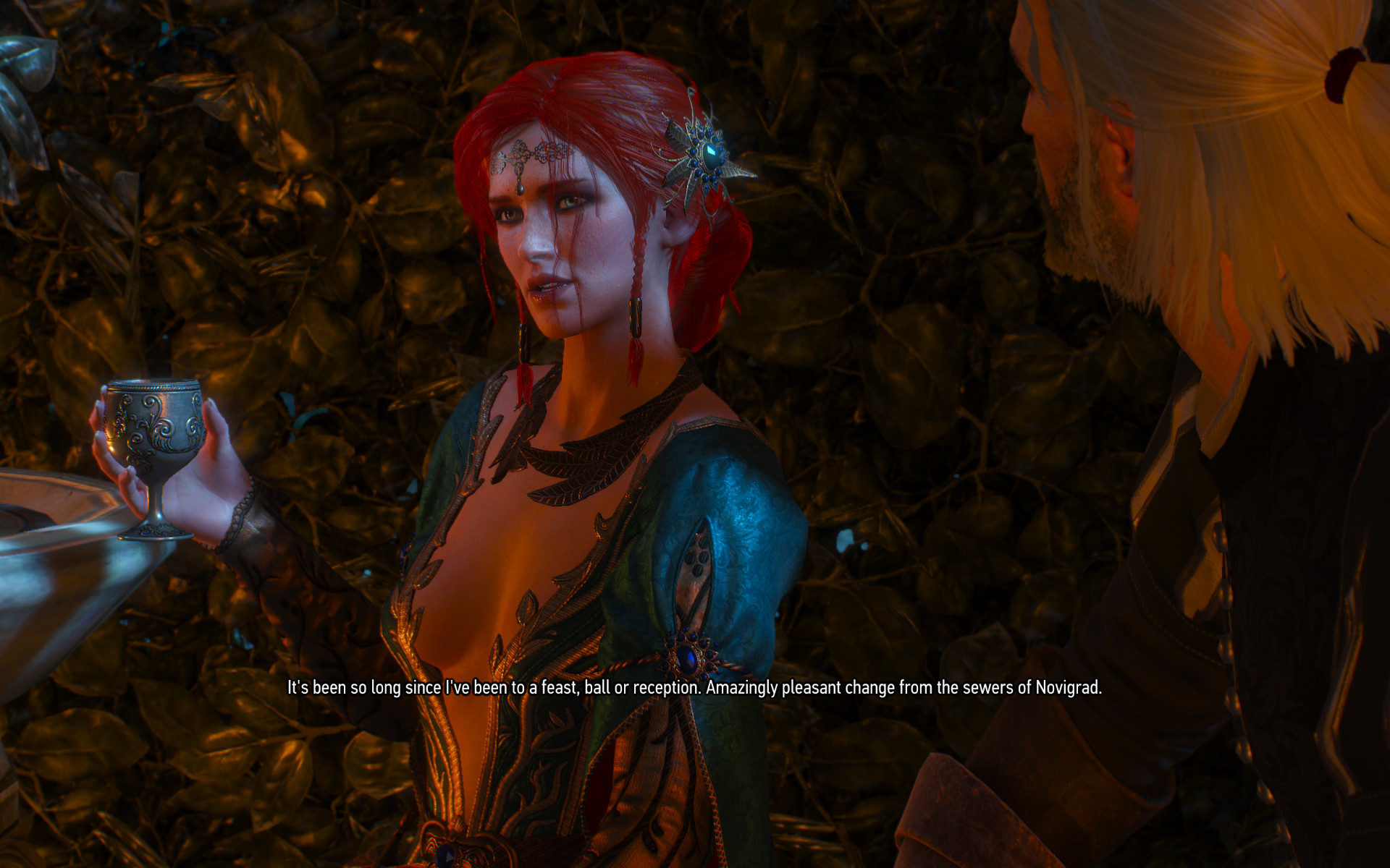 The Witcher Change Triss Appearance During Masquerade