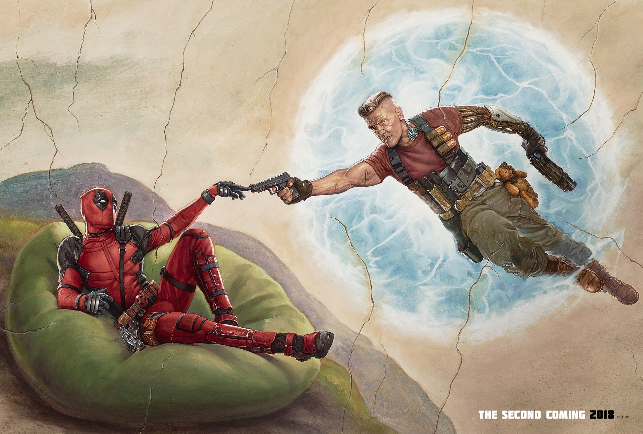 Deadpool Poster Art Teases The Second Ing With Cable