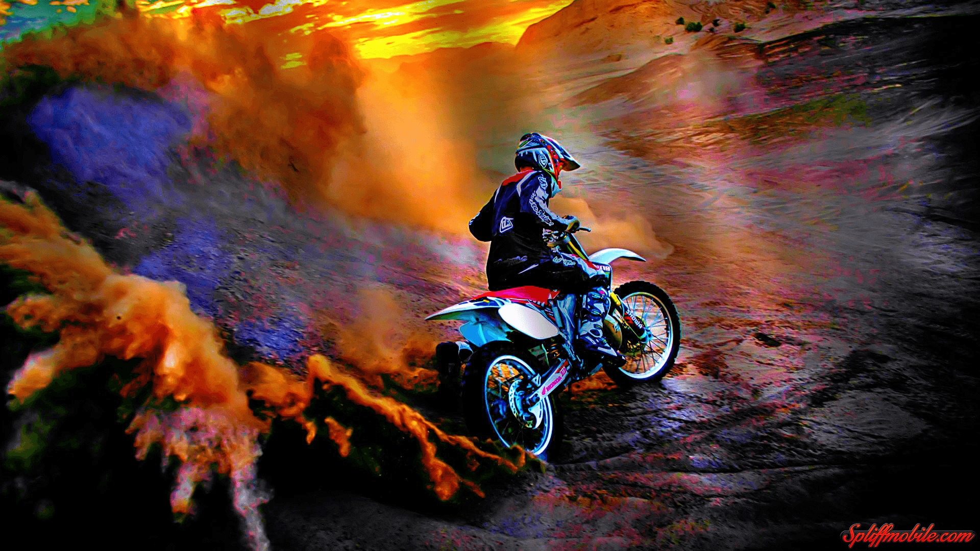 Sunset Bike Racing - Motocross for windows download free