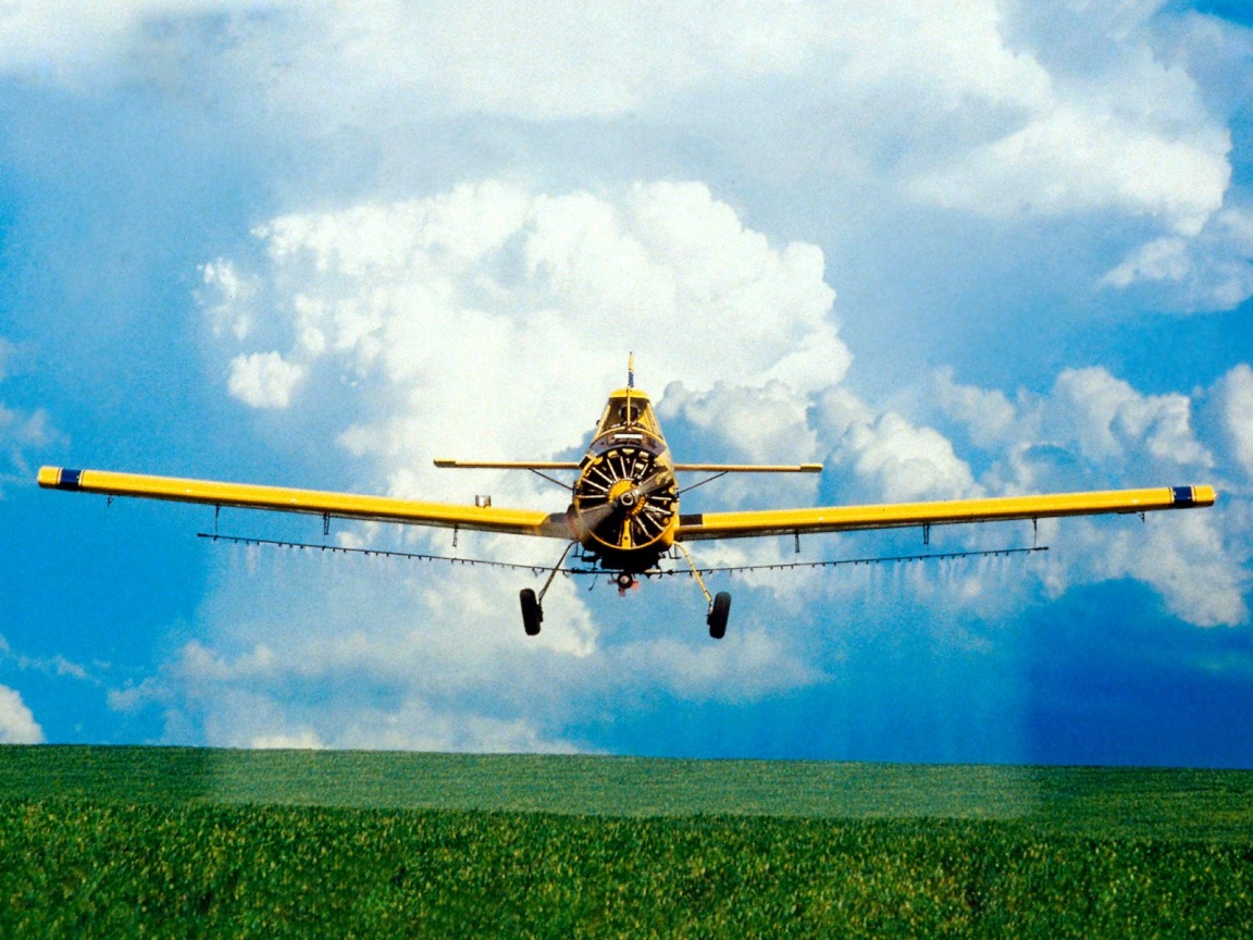 Crop Spraying Wallpaper Saversplanet