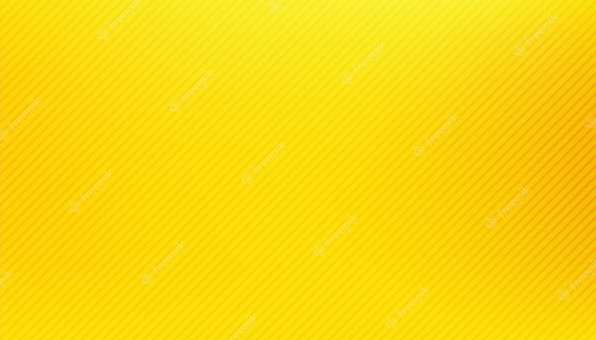 Bright Yellow Striped Wallpaper Background