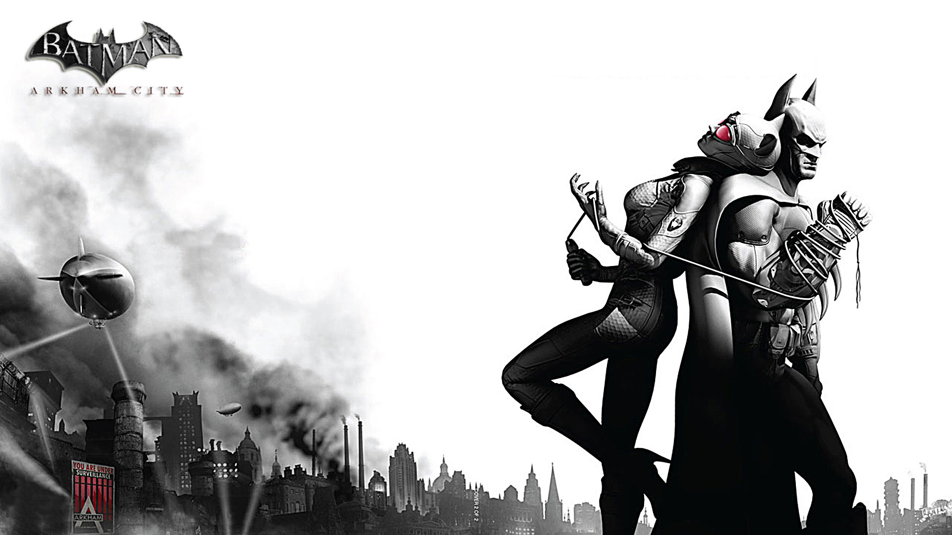 City Arkham Batman Wallpaper Resolution High Image