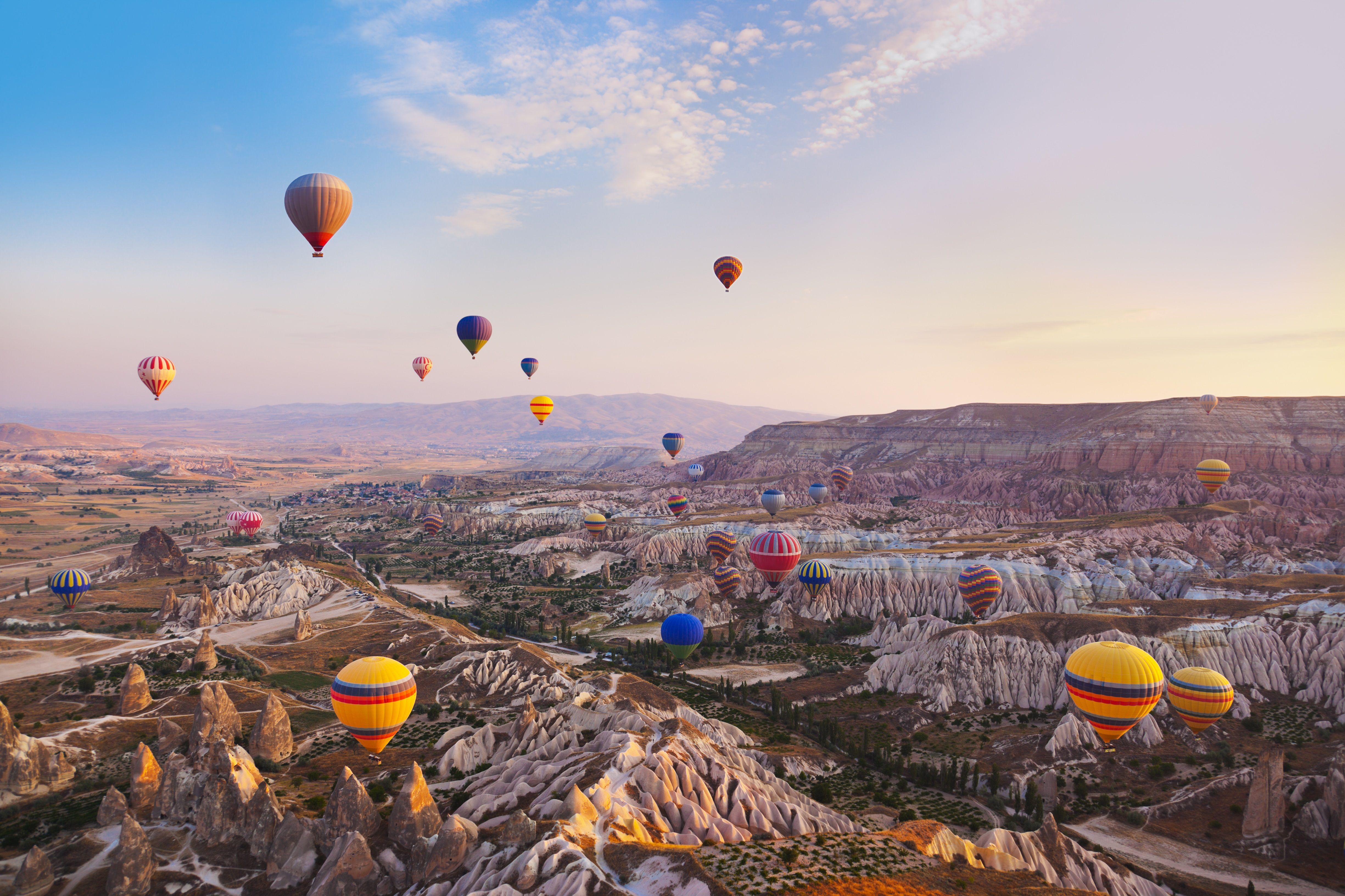 Cappadocia Turkey 4k Ultra HD Wallpaper Background Image