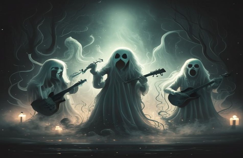 Ghost Band Wallpaper