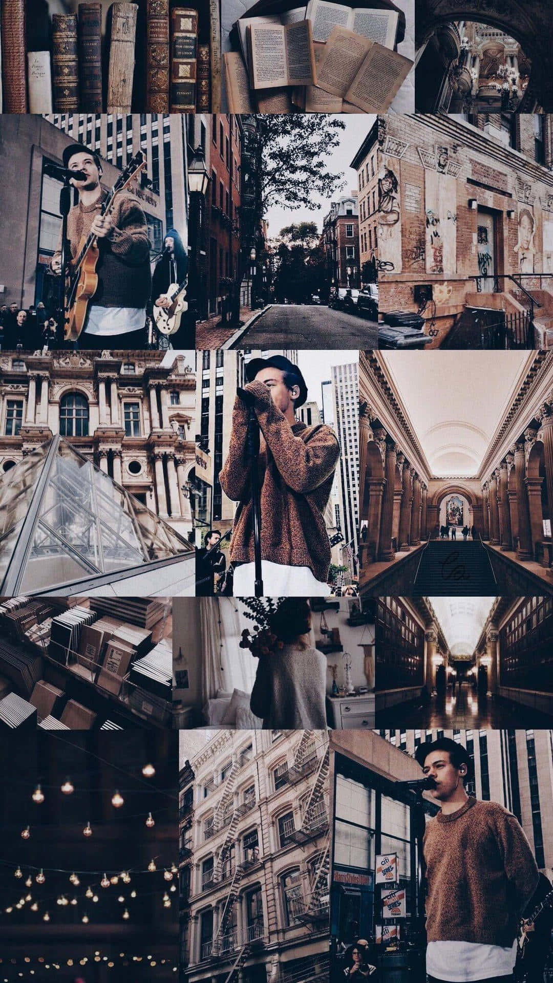 Harry Styles Collage Wallpaper