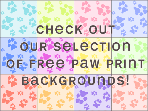 Paw Print Background To Use In Projects Copyright Lori Krout