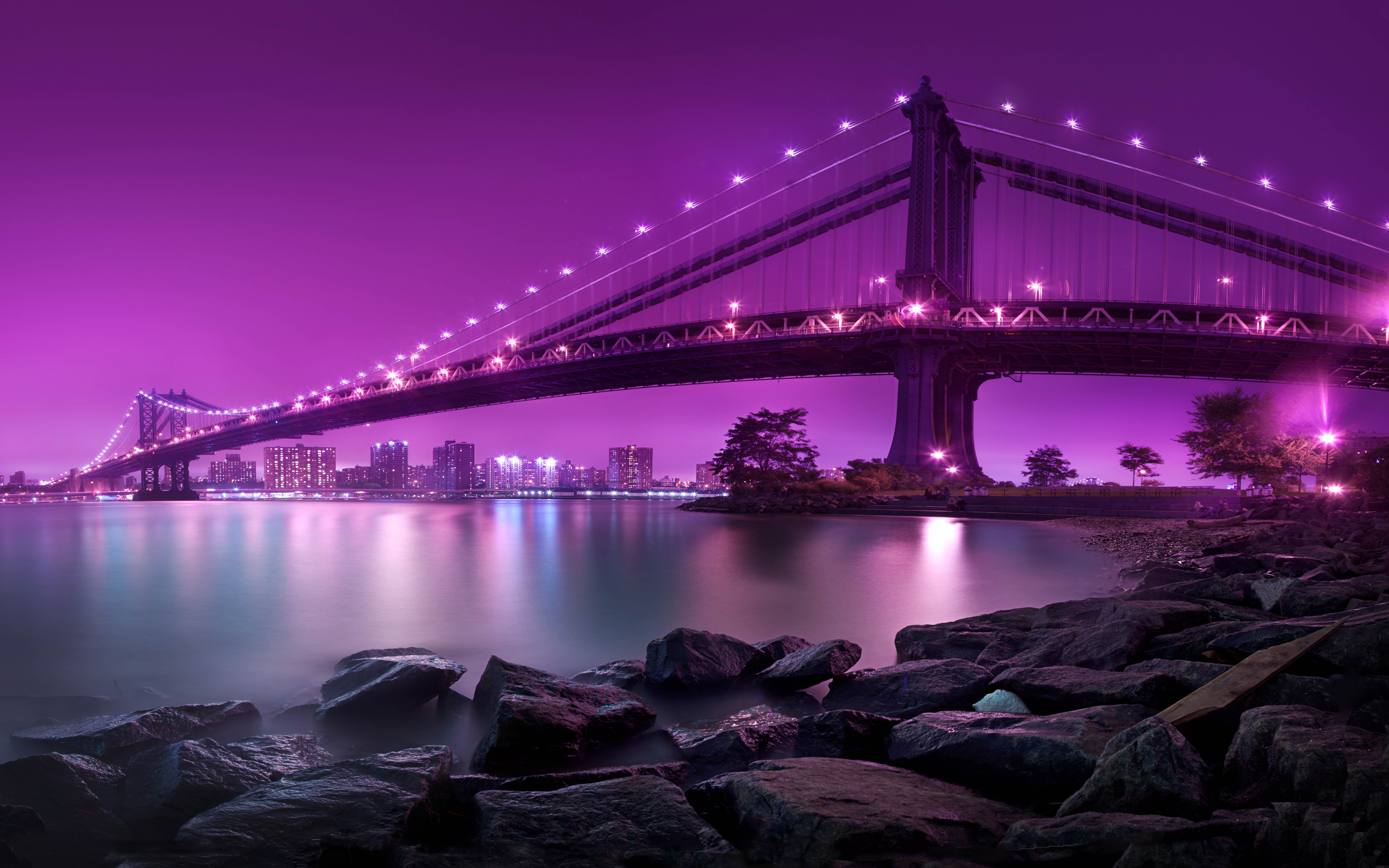 Manhattan Bridge New York City Wallpaper HD